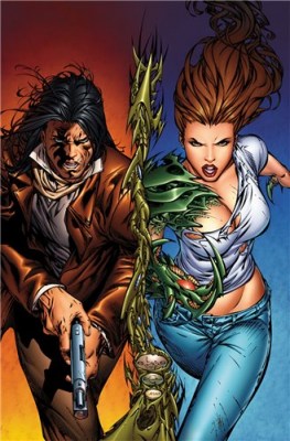 Witch blade Shades Of Grey 4 Cover